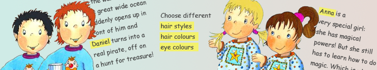 Personalised children's books - Personalisation Personalised children's books - Personalisation